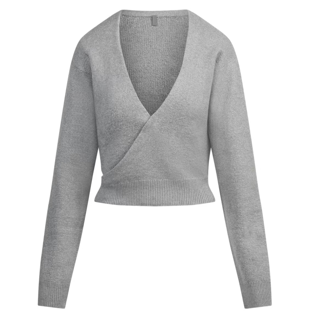 NWT Skims Textured Knit Wrap Sweater 2x/3x